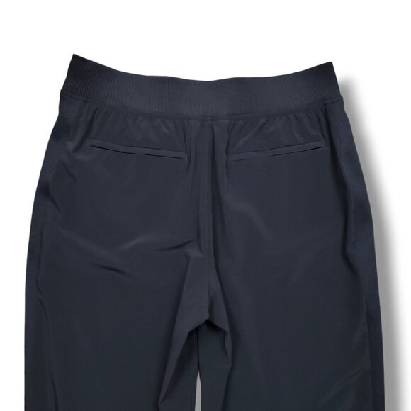 Athleta Brooklyn Mid Rise Ankle Pant Womens 8 Navy Blue Travel UPF 50 - Picture 6 of 11